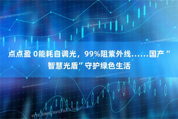 点点盈 0能耗自调光，99%阻紫外线……国产“智慧光盾”守护绿色生活