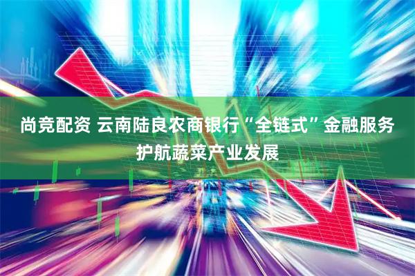 尚竞配资 云南陆良农商银行“全链式”金融服务护航蔬菜产业发展