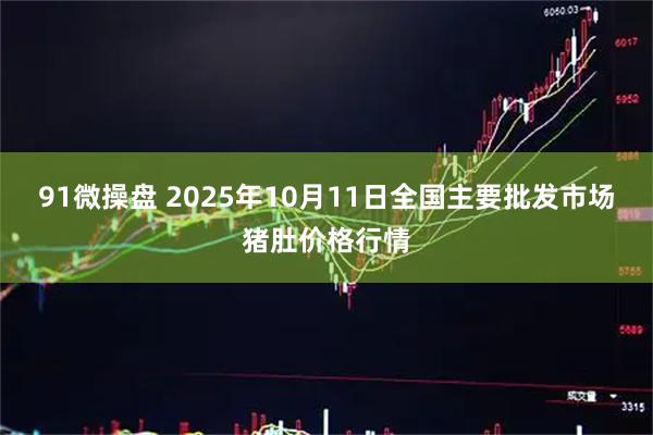 91微操盘 2025年10月11日全国主要批发市场猪肚价格行情
