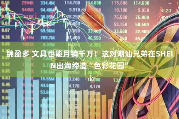 锦盈多 文具也能月销千万！这对潮汕兄弟在SHEIN出海缔造“色彩花园”