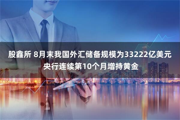 股鑫所 8月末我国外汇储备规模为33222亿美元 央行连续第10个月增持黄金